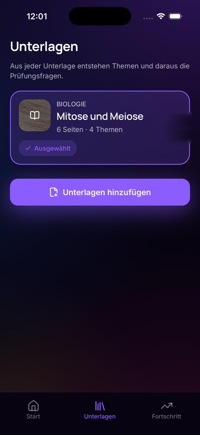 Unterlagen werden eingelesen